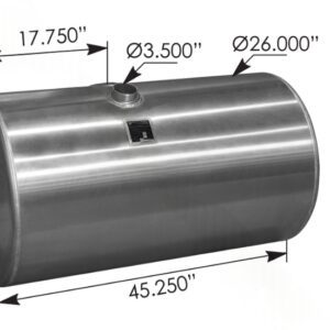 576.96100260PRV3 - Fuel Tank Round Volvo