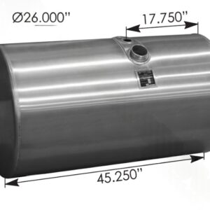 576.96100260DRV3 - Fuel Tank Round Volvo