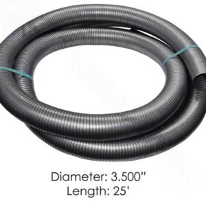 562.U7235-25SS304 - Flex Tubing 3.5in x 25ft 304SS