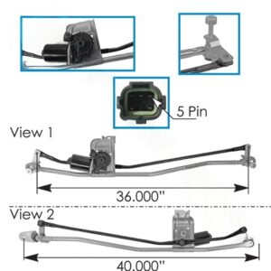 HLK7095K - Wiper Transmission Assy Freightliner