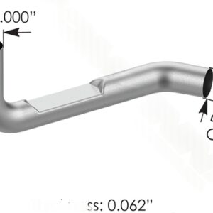 562.U550190A - Exhaust Pipe ALZ IHC