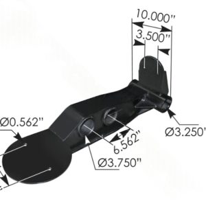 MHT621 - Beam Assembly LH Hendrickson/Turner