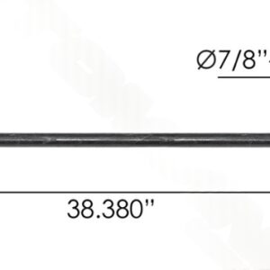 463.DS1342 - Drag Link 38.380in C to C Freightliner