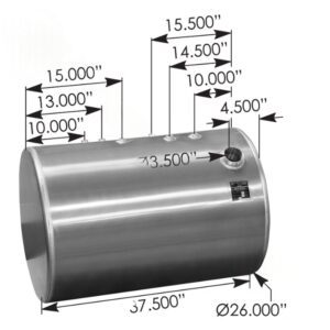 576.55080260DR11 - Fuel Tank Round IHC