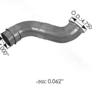 562.U6231942P1A - Exhaust Turbo Pipe ALZ Mack