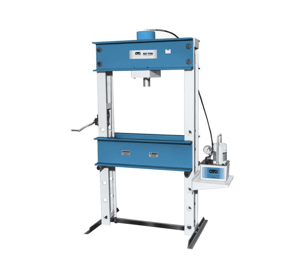 579.OT1857 - 100 Ton Press with Hand Pump OTC