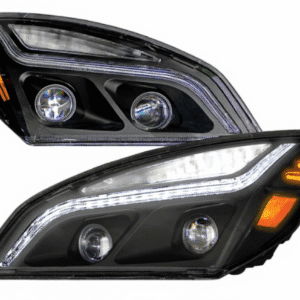 564.46001ZP - Headlamp Set LH/RH BLK  LED Freightliner