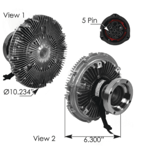 810.62201BE - Fan Clutch Electric Mack Behr