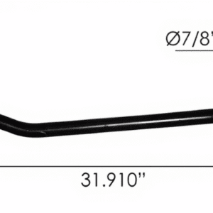 463.DS1180 - Drag Link 31.690in C to C Peterbilt