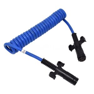 PHI19-6708 - 6-Way Cable Coiled THERMOSEALED 8ft