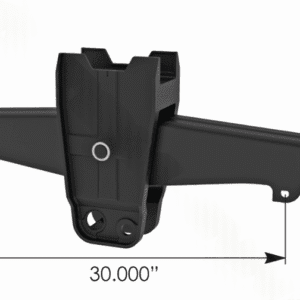 MH521 - Hanger/Eq Assembly LH Straddle Hutch