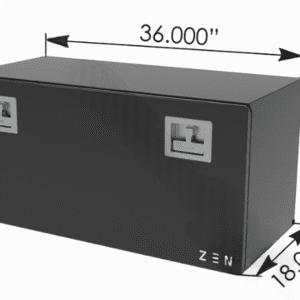 562.TB36BST - Tool Box 36x18x18 Black Steel
