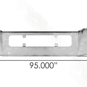 564.46118C - Bumper Chrome Freightliner 17in Coronado