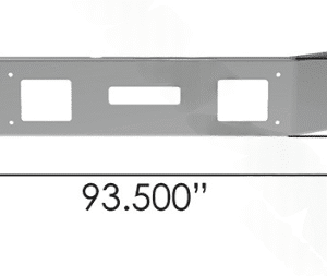 564.VD092315A - Bumper Chrome Freightliner
