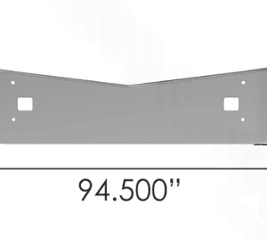 564.75Z001016TS - Bumper SST Peterbilt 579 Gen1 16.5in