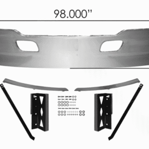 564.59104CR - Bumper Chrome Kenworth 17in T680