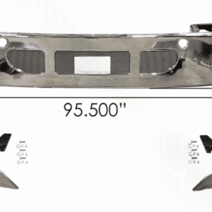 564.46100C - Bumper Chrome Freightliner 14in Cascadia