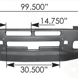 564.59010 - Bumper Kenworth