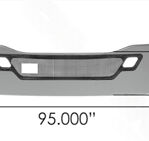 564.59129AC - Bumper Clad Kenworth 17in T680
