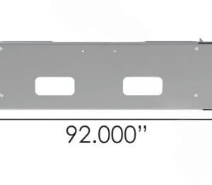 564.VHOE-0010-18 - Bumper Chrome Peterbilt 14in Model 348