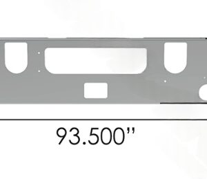 564.VGX-1211-19 - Bumper Chrome Mack CH-SFA