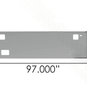 564.VIS-5030-45 - Bumper Chrome WWS 16in