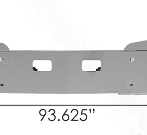 564.VEY-5000-16X - Bumper Chrome IHC LT-Series 16in