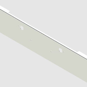 564.VHV-0010-11 - Bumper Chrome Ken-Pete 18in