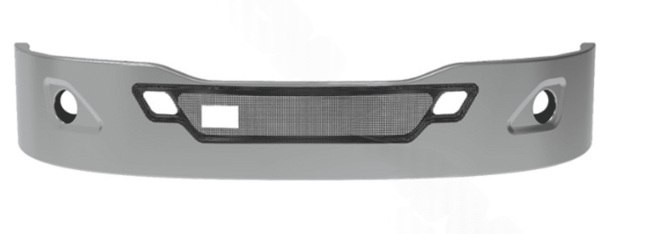 564.59129C - Bumper Chrome Kenworth 17in T680