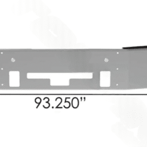 564.VCW-0011-15 - Bumper Chrm Freightliner 14in Cent-Colum