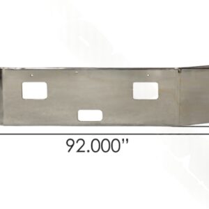 564.46105C - Bumper Chrome Freightliner 17in FL70-90-