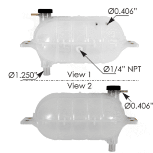 575.10128 - Coolant Reservoir Blue Bird