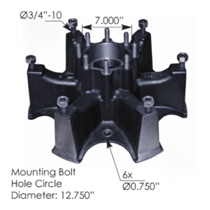 150.D6121 - Spoke Wheel 22.000in