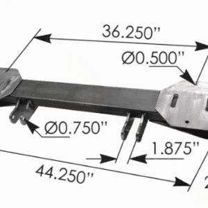 MF782 - Base Plate Assembly Fruehauf NT-Series