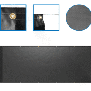 573.TSV84X18 - Solid Vinyl Tarp 7ft x 18ft