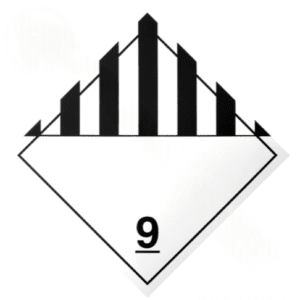 573.P141 - Tagboard Placard Dangerous Goods 9