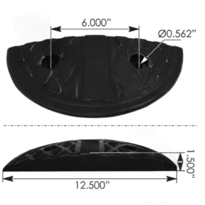 562.6450B - Wheel Chock Black