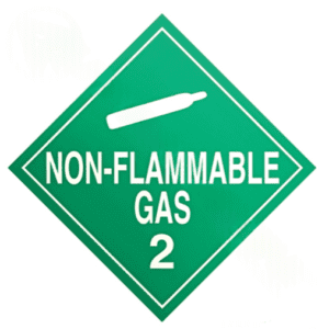 573.P136 - Tagboard Placard NON-FLAMMABLE GAS 2