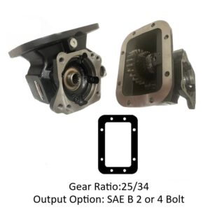 762.BT8XDNA14XB - PTO 8 Bolt Standard Mount Direct Binotto