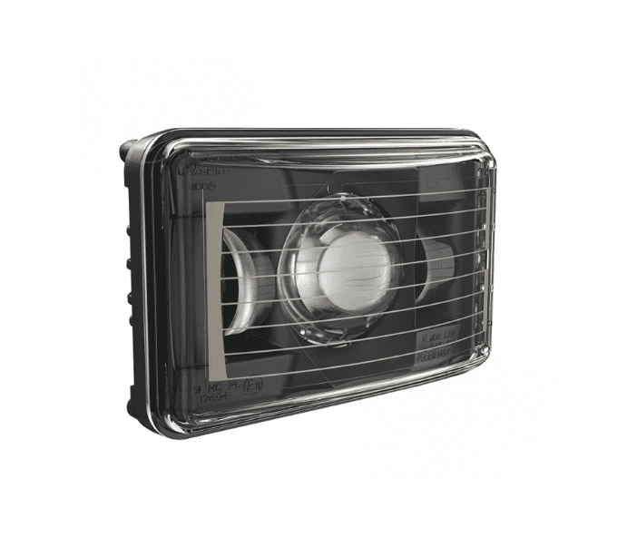 JW0552671 - High Beam Heated Headlight Blk 4in x 6in