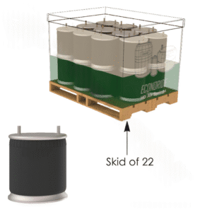 566.ER8050-22 - Econoride Air Spring Rolling Lobe Bulk