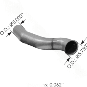 562.U624946A - Exhaust Pipe ALZ Mack