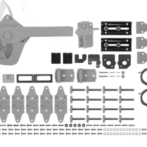 573.DA24207DOE - Universal Drop in Prem Wood Door Assy
