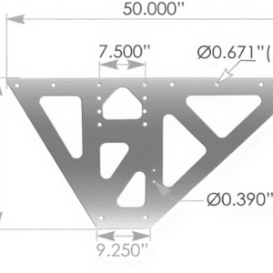 568.WP085 - Mounting Wing-Type Bracket