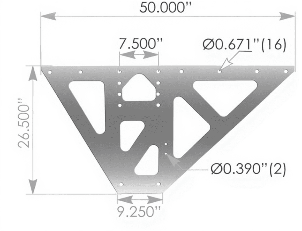 568.WP085 - Mounting Wing-Type Bracket