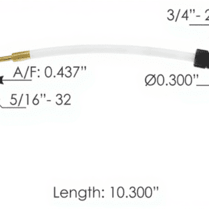 HENVS-41701-1 - Tire Hose 110 Deg 10.3In