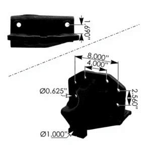 MF16946 - Hanger Front of Front RH Ford