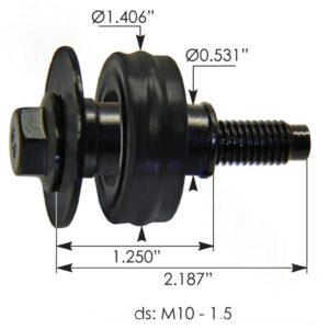 TP40003-1 - OIL PAN BOLT RUBBER DETROIT SERIES 60 FOR TP40003 BOLT