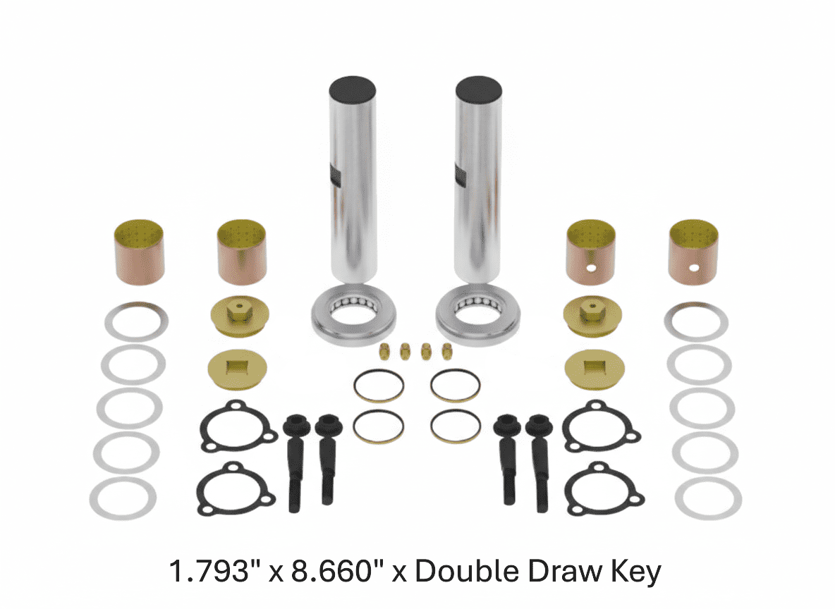 MTC-R201631 King Pin Kit Composite Bushing