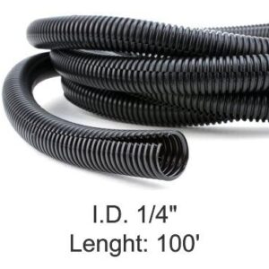 177.1014 - Poly Split Loom 1/4in ID - 100FT Roll
